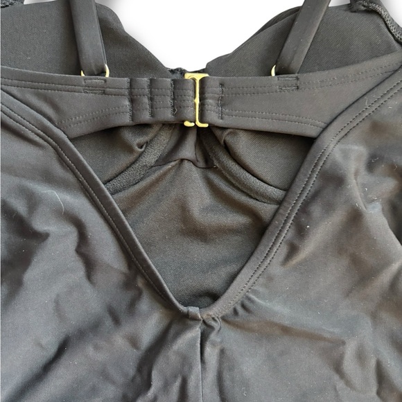 Kona Sol Women's Shirred Underwire Medium Coverage One Piece Swimsuit size Small - Picture 7 of 7